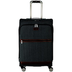 Ted Baker Softside 4-Wheel 68cm Medium Suitcase, Grey